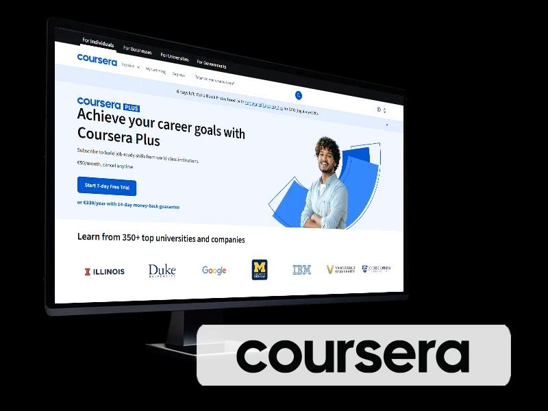 خریداکانت COURSERA