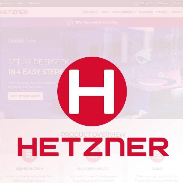 پرداخت سایت هتزنر ( Hetzner )