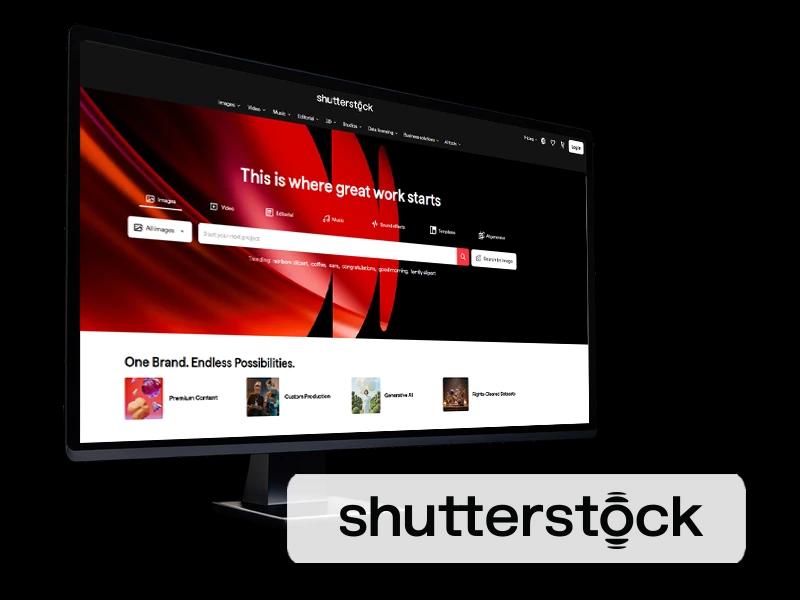 خرید از shutter stock