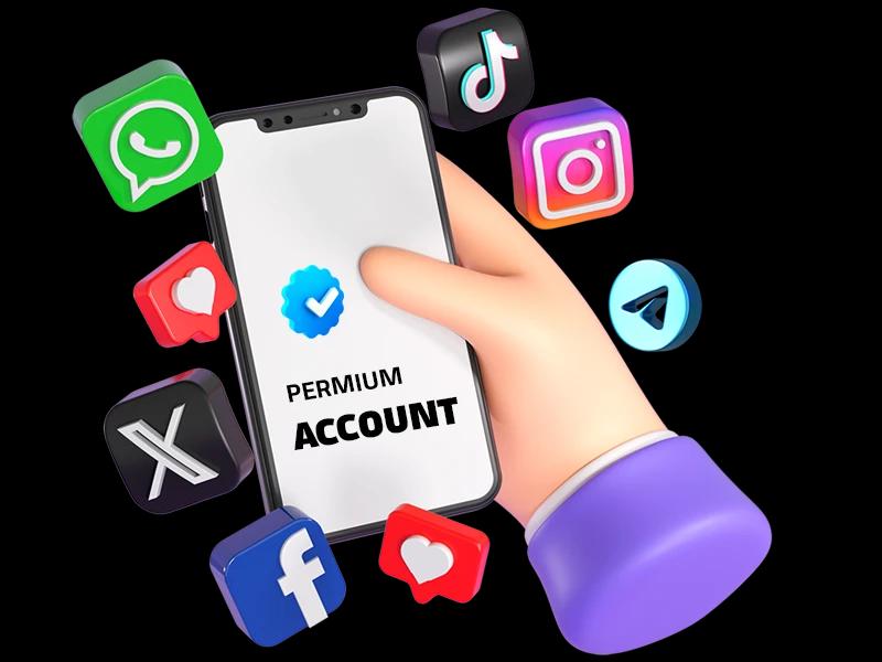 خرید اکانت پرمیوم شبکههای اجتماعی