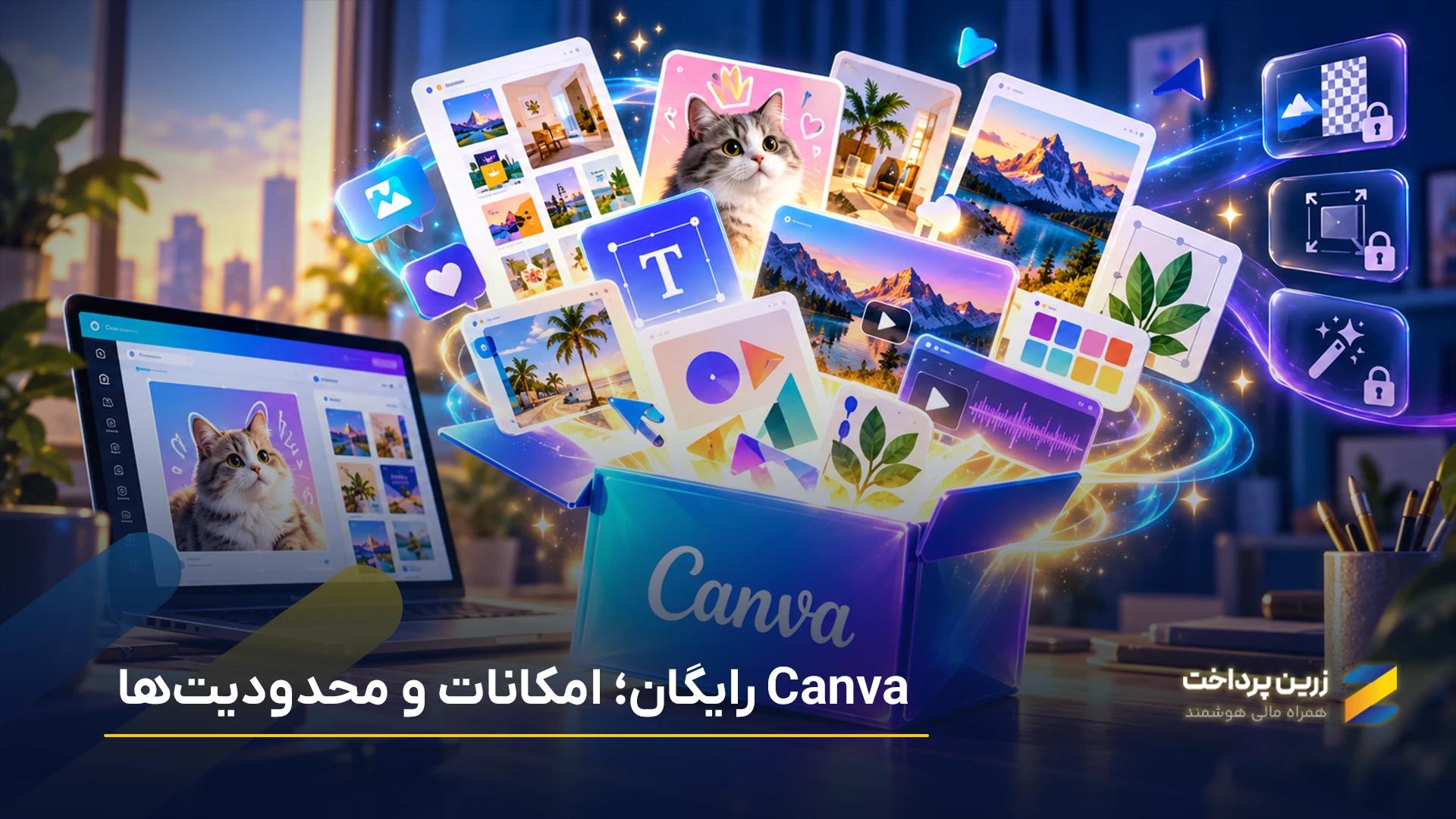 کنوا (Canva) رایگان | آیا کانوا رایگان است؟ بررسی محدودیت ها