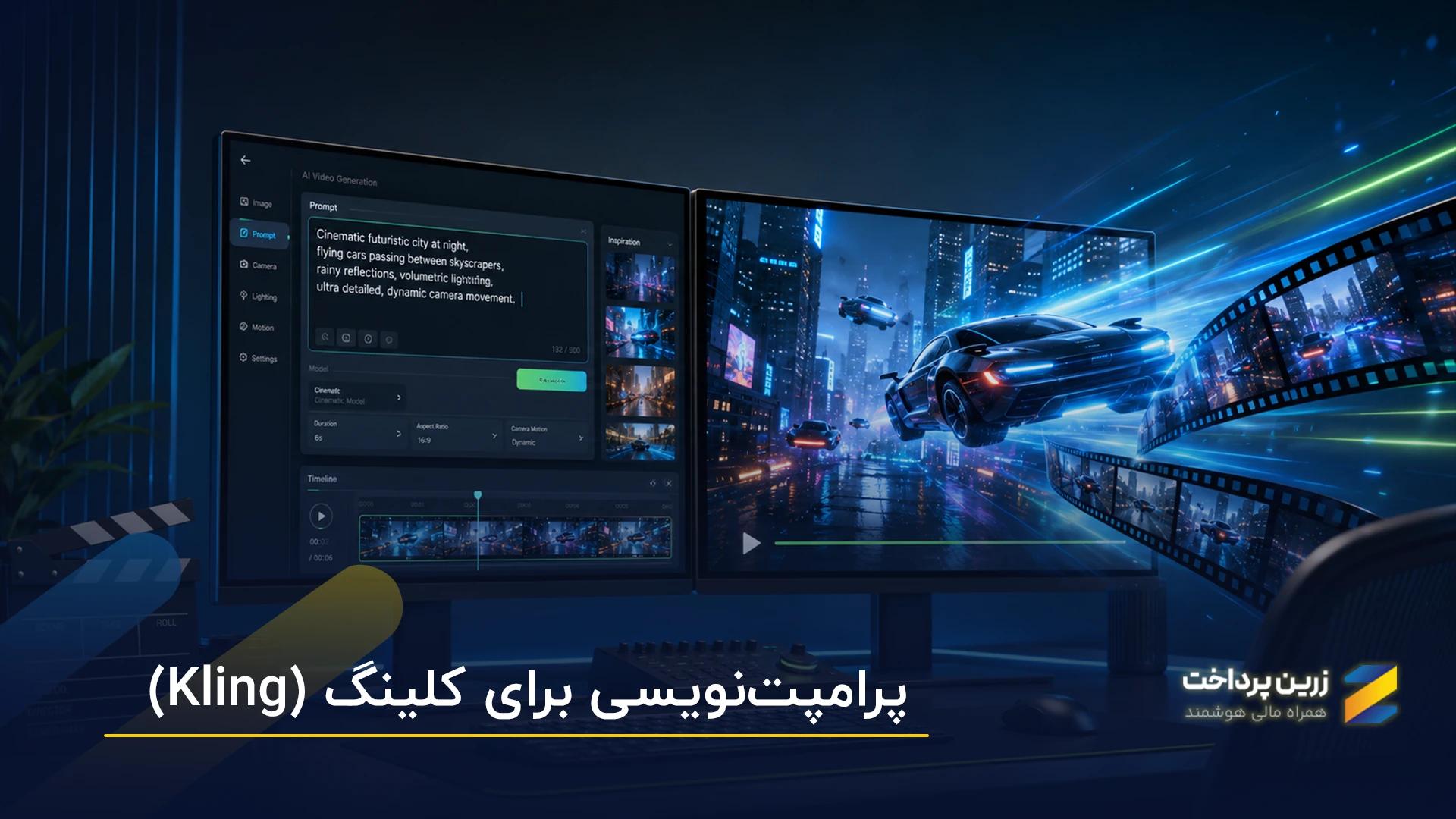 پرامپتنویسی برای کلینگ (Kling) | چگونه برای کلینگ پرامپت بنویسیم؟