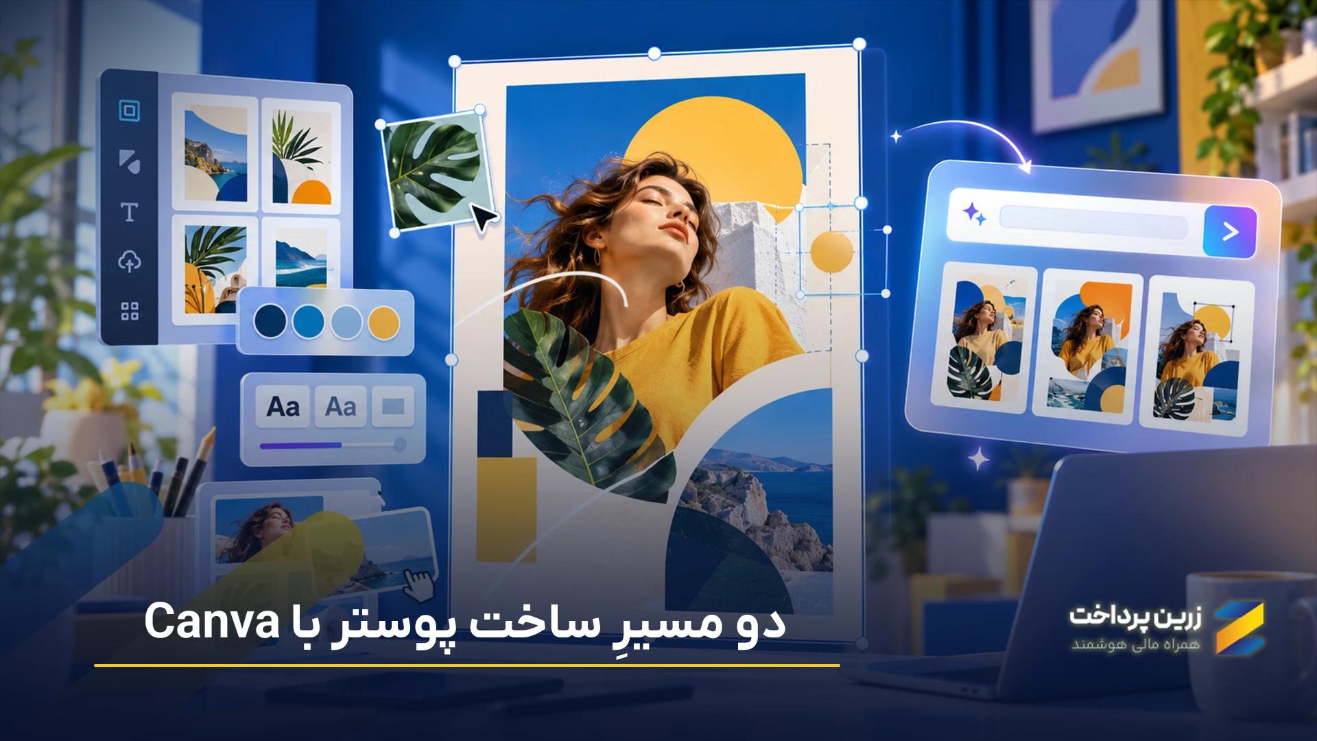 طراحی پوستر با کنوا (Canva) | کانوا طراحی پوستر