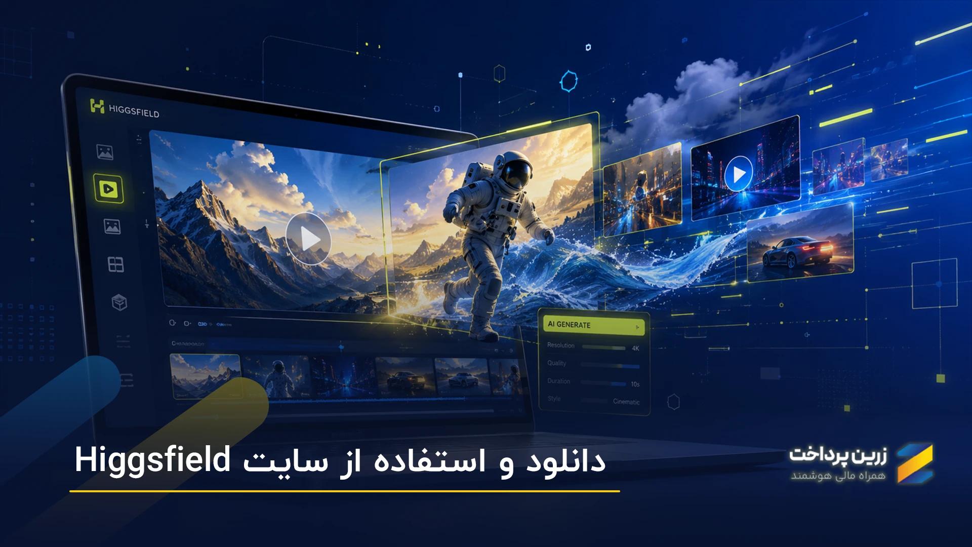 دانلود هوش مصنوعی هیگزفیلد (Higgsfield)